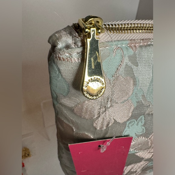 Vince Camuto Brocade Floral Cosmetic Bag in Pastel Hues - Picture 4 of 10